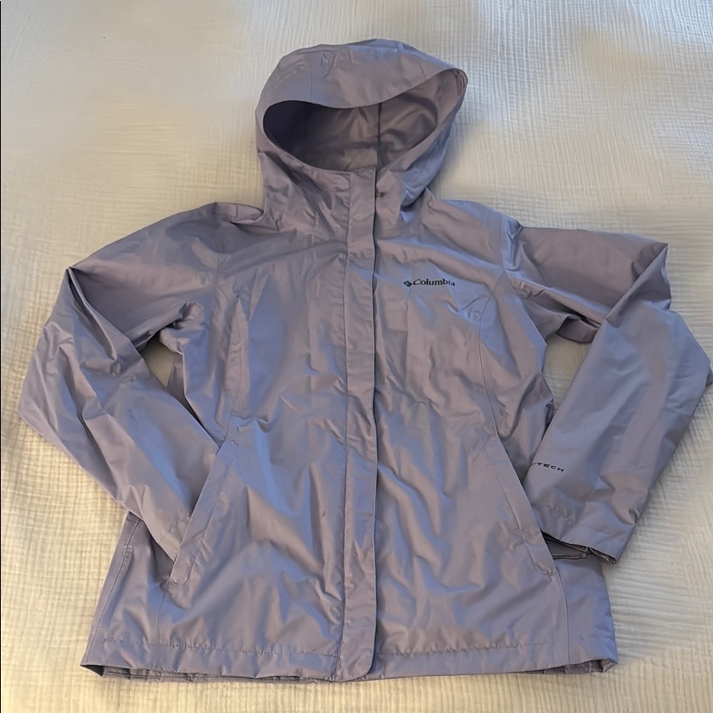 Columbia Women's Lavender Rain Jacket